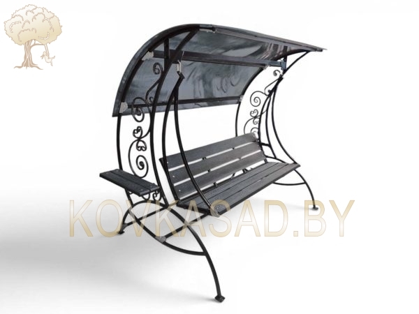 Качели КС-1 ДПК (графит)