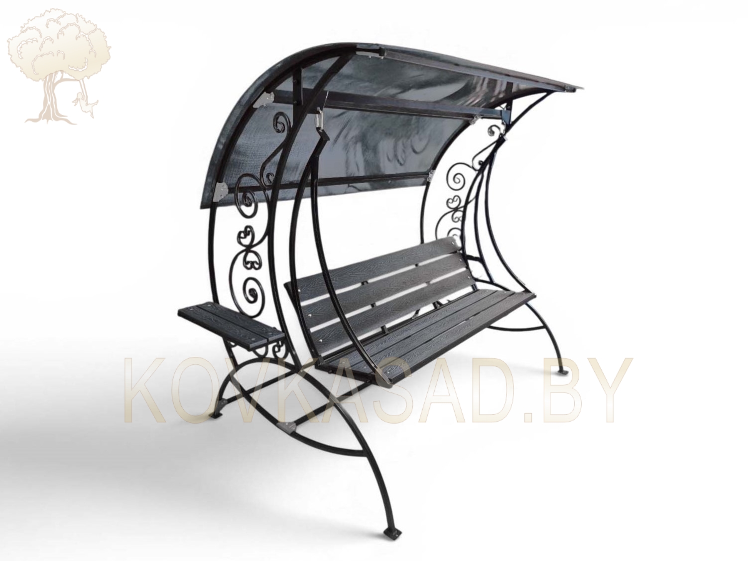 Качели КС-1 ДПК (графит)